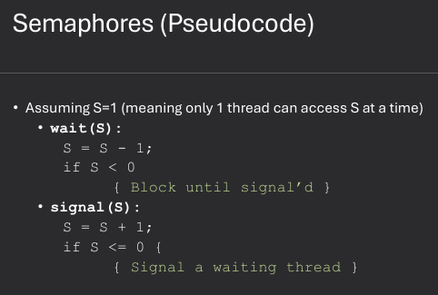 Semaphores