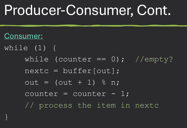 Producer-Consumer Problem