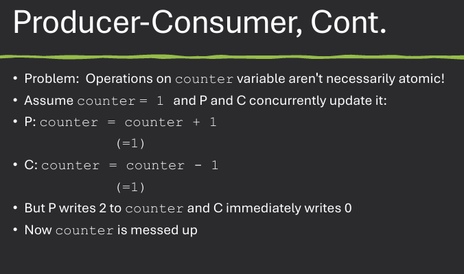 Producer-Consumer Problem